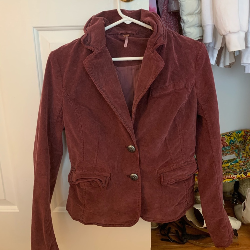 Free People Button Jacket